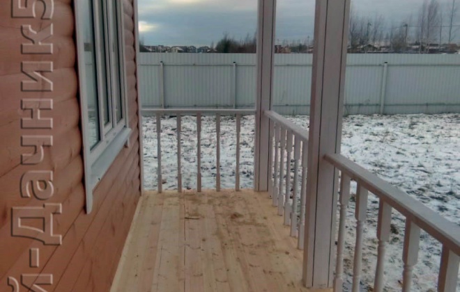 4 Брусовой дом ОД-8 7×9, 63 м², Ленинградская область, Всеволожский район, Деревня Хапо-Ое (15)